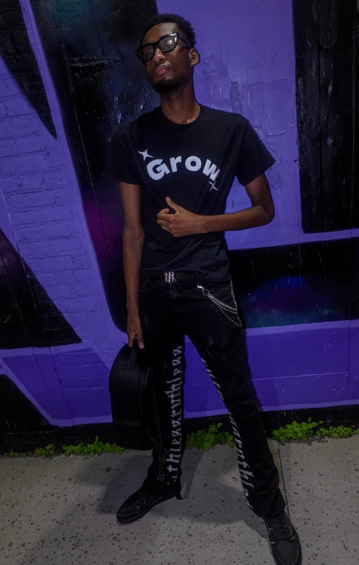 Black Grow Shirt