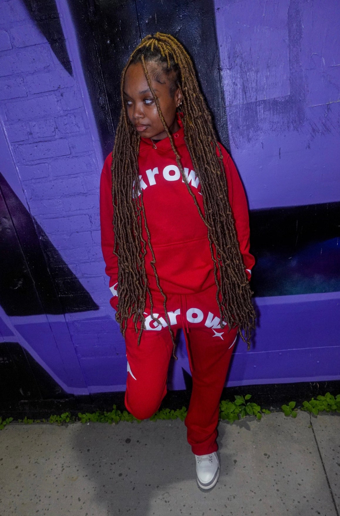 Red Grow Full Jogger